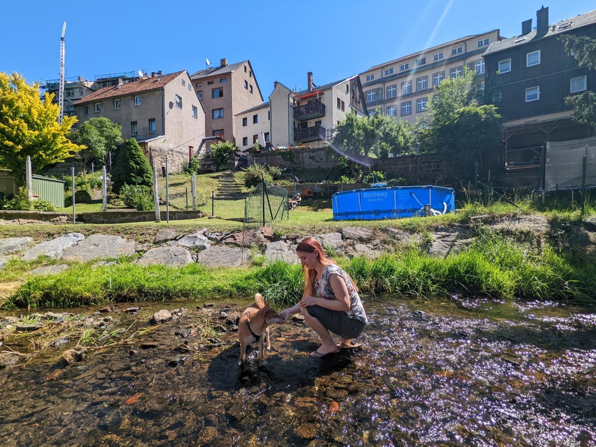 F4 - Urlaubsmagie - Grosse Wohnung Fuer Bis Zu 10 Personen Sebnitz Exterior photo